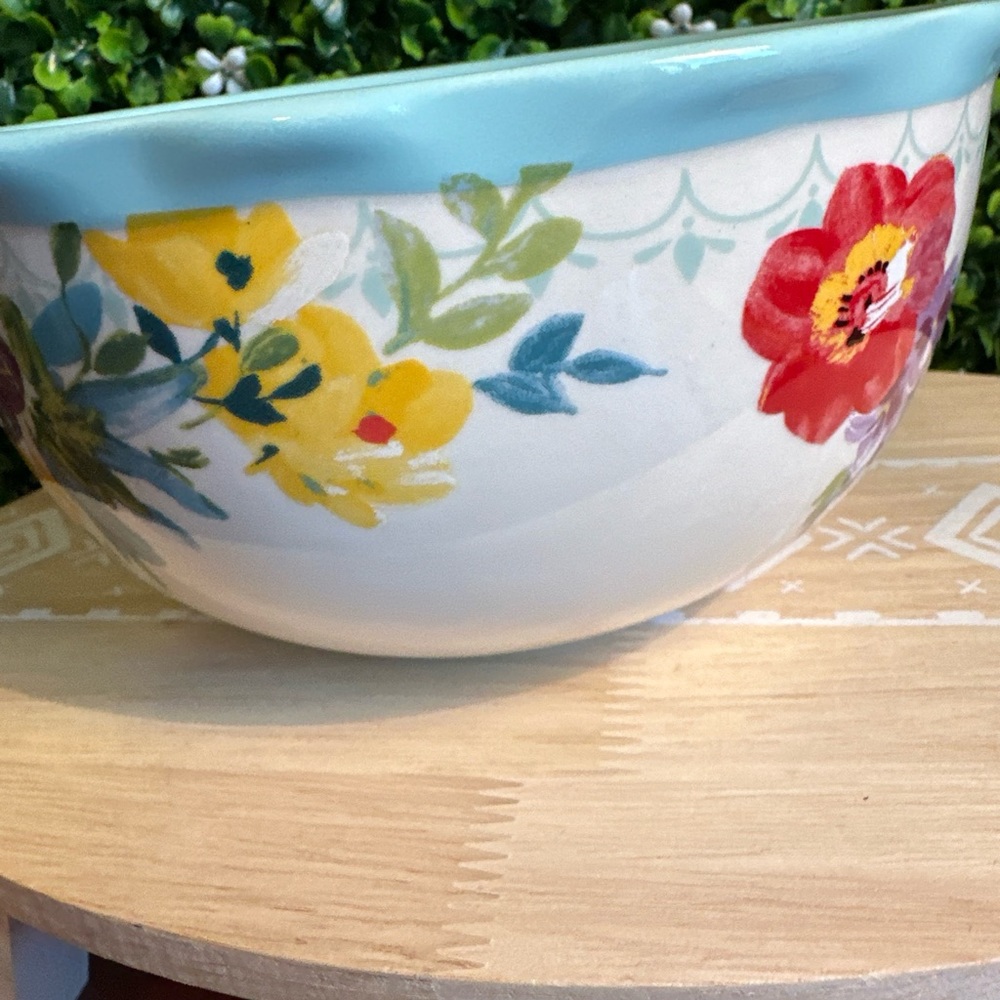 ❤️Pioneer Woman Sweet Romance Blossoms Bowl 6.4” DIA Floral Cereal Bowl - Picture 6 of 9